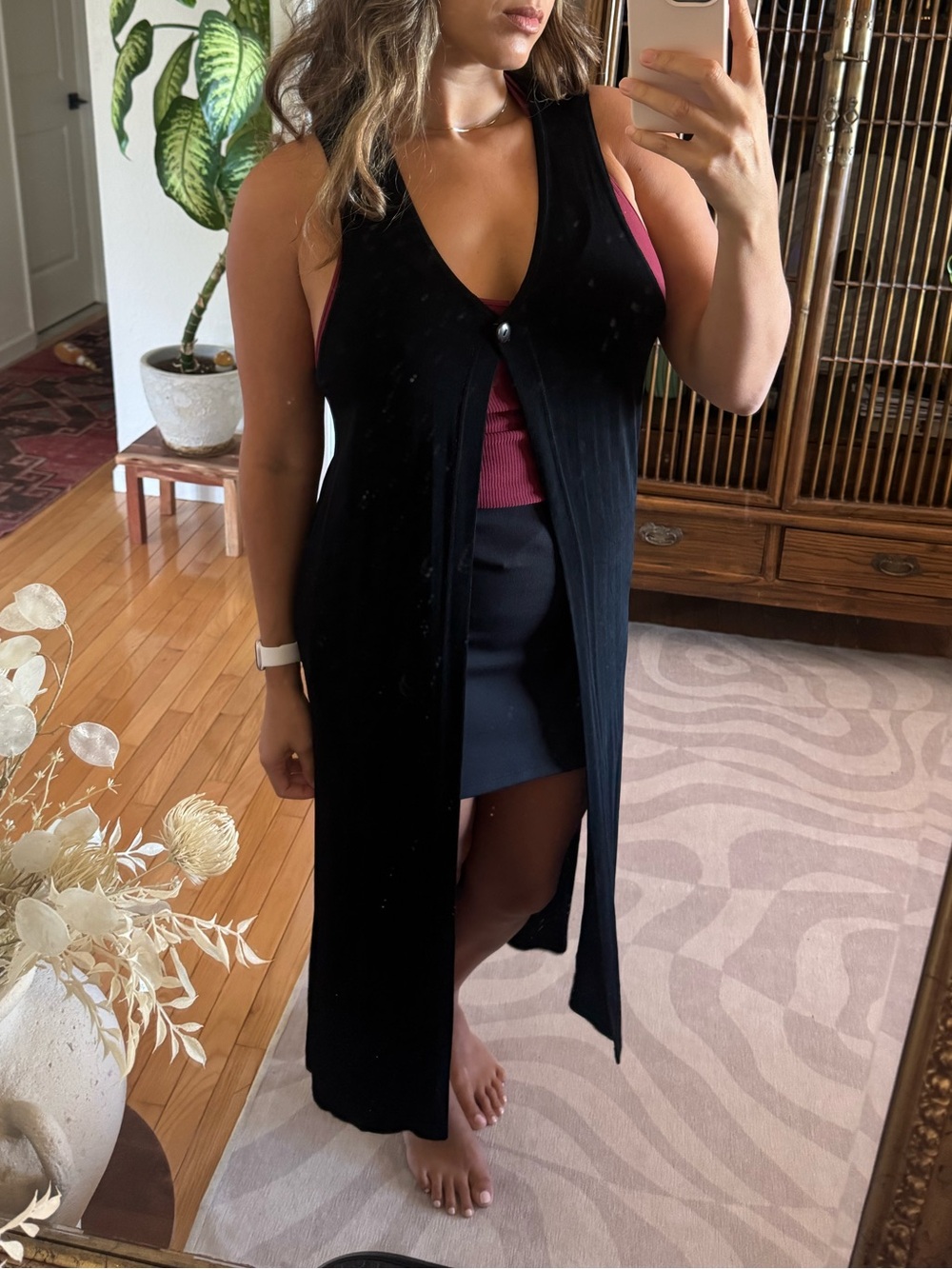 Amanda vintage duster size small
